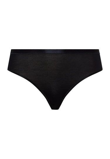 71253 Soft Touch Hi Cut Brief - 019 Black
